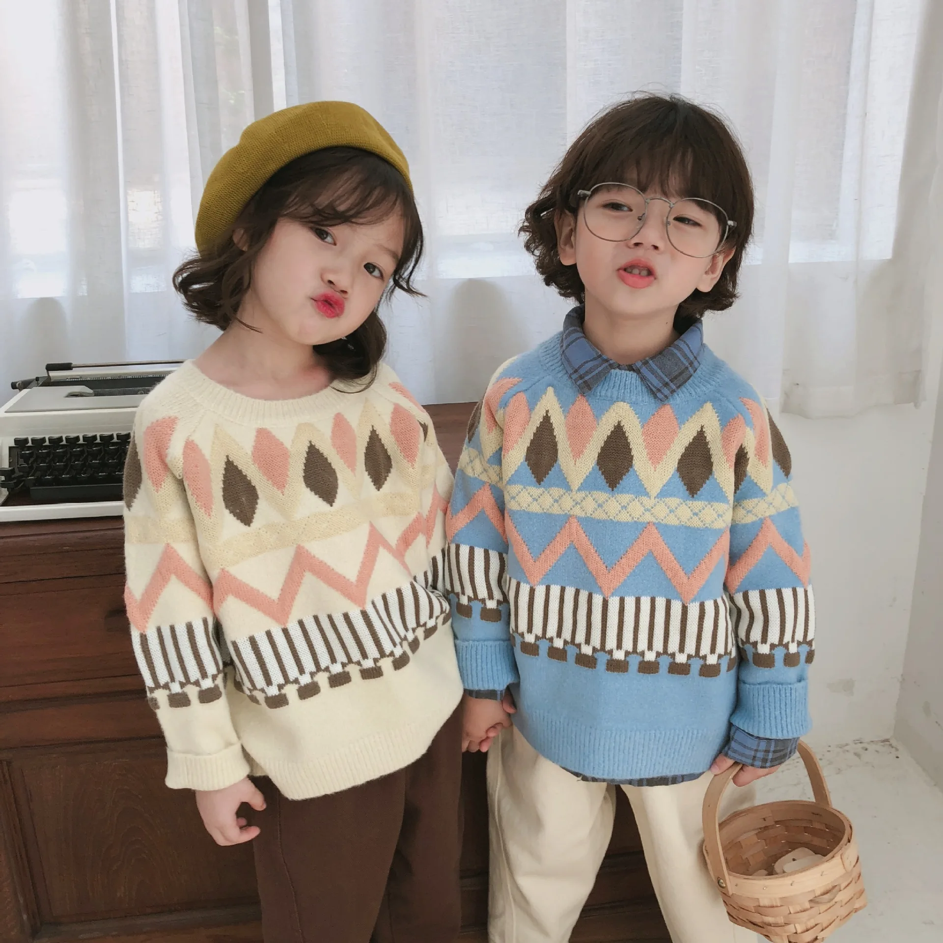 

Baby Girl Sweaters Baby Knit Sweater Toddler Girls Winter Clothes Kids Boy Knit Wear Cashmere Infant Little Girl Winter Clothing