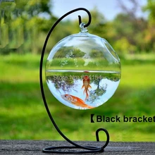 Невероятный всего$7,99, подвесная стеклянная ваза для рыбы, сферический стеклянный аквариум, домашняя декоративная стеклянная ваза для рыбы