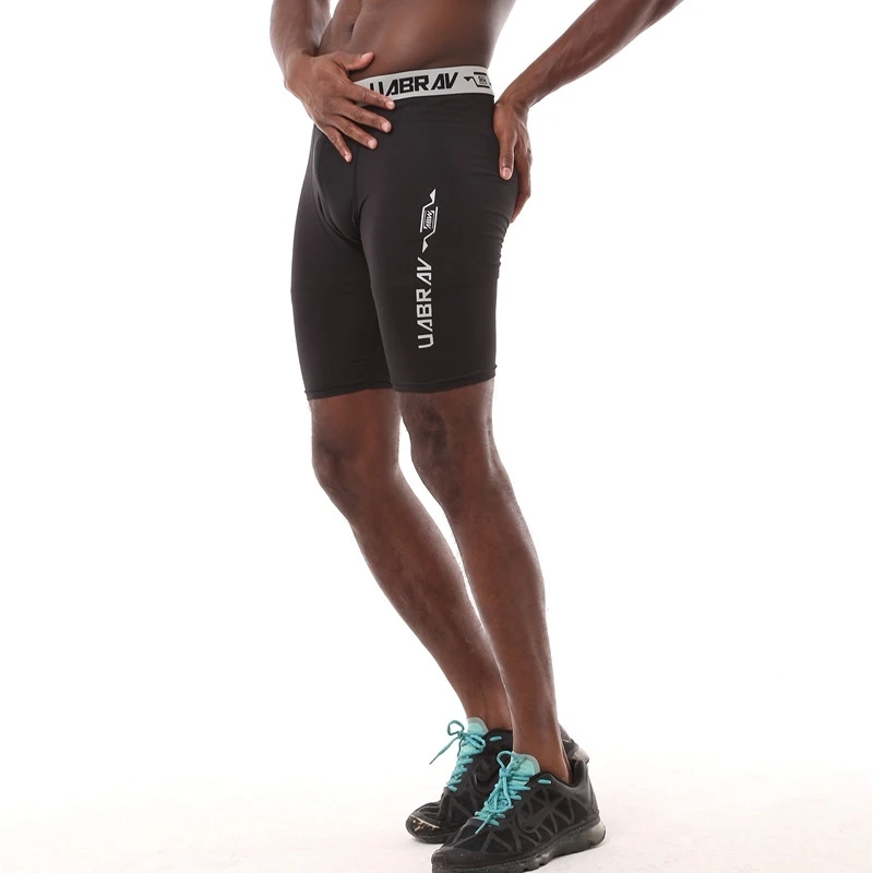 

DZ17337 Men's Compression tights fitness training trousers high elastic pants gym running Outdoor Sports Pants sports Shorts