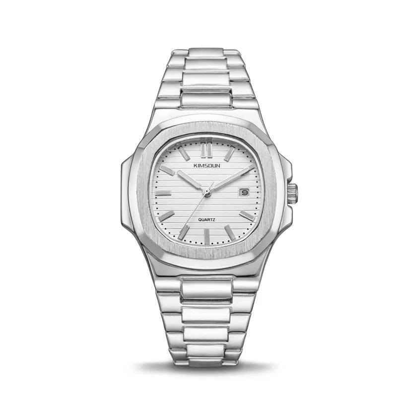 Mens Watches Top Brand Luxury Sport Quartz Watch Men Business Full steel Clock Man Waterproof Wristwatch relogio masculino