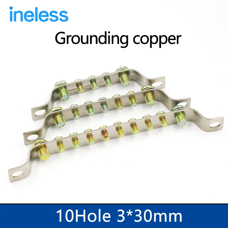 Pure Copper Zinc Rods Solid Metal Length 120mm Diameter 10mm
