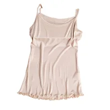 5 цветов тонкий Шелковый женский трикотажный Шелковый Camisola универсальный маленький жилет регулируемый плечевой ремень женские Майки женские майки