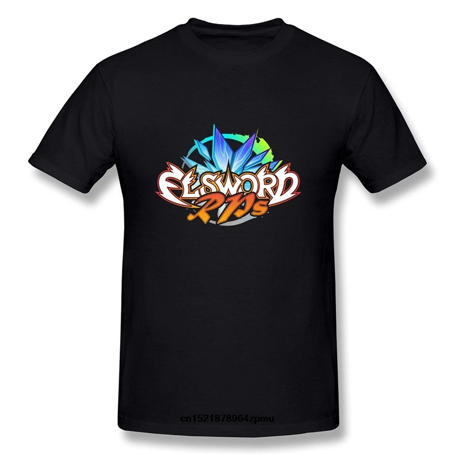 Мужской Бренд GILDAN футболка Elsword игра логотип плюс размер унисекс модный дизайн