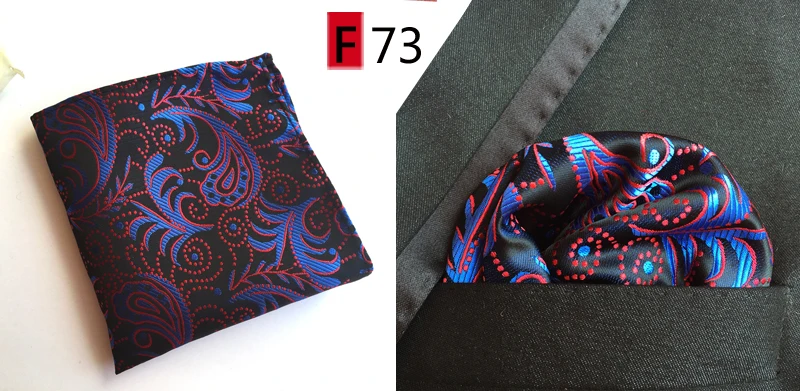 Уникальный Дизайн Для мужчин Paisley Pocket Square Высокое качество жаккардовые платок оптовая