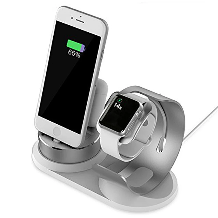 Elexus Watch Charger Station for iPhone&Watch Series 3/2