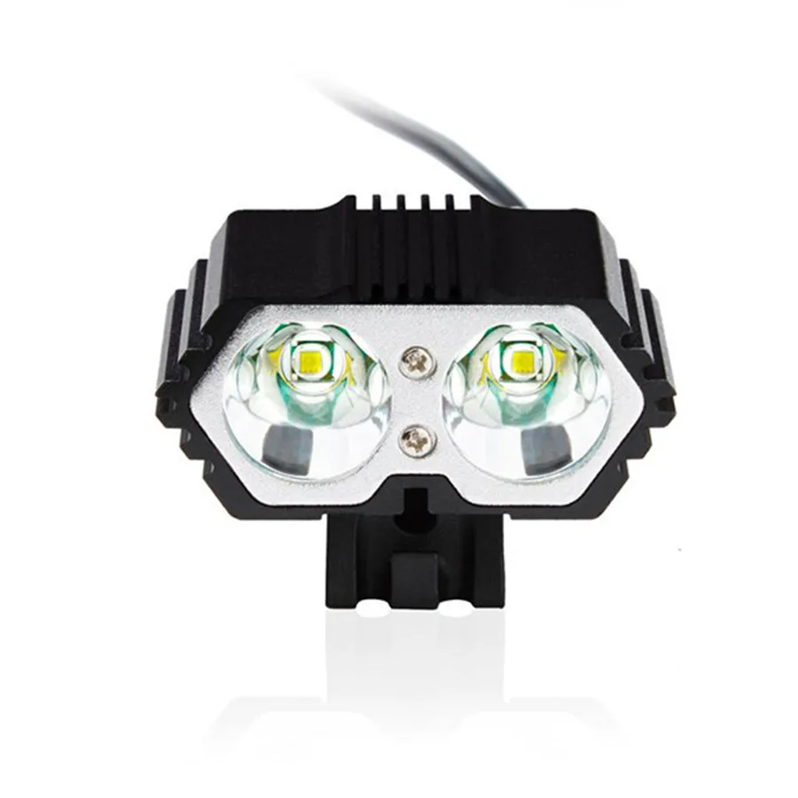 6000LM 2 XM-L T6 светодиодный USB Водонепроницаемый лампа фонарь для велосипеда Солнечный алюминиевый сплав низкий/средний/высокий, стробоскоп Водонепроницаемый#40