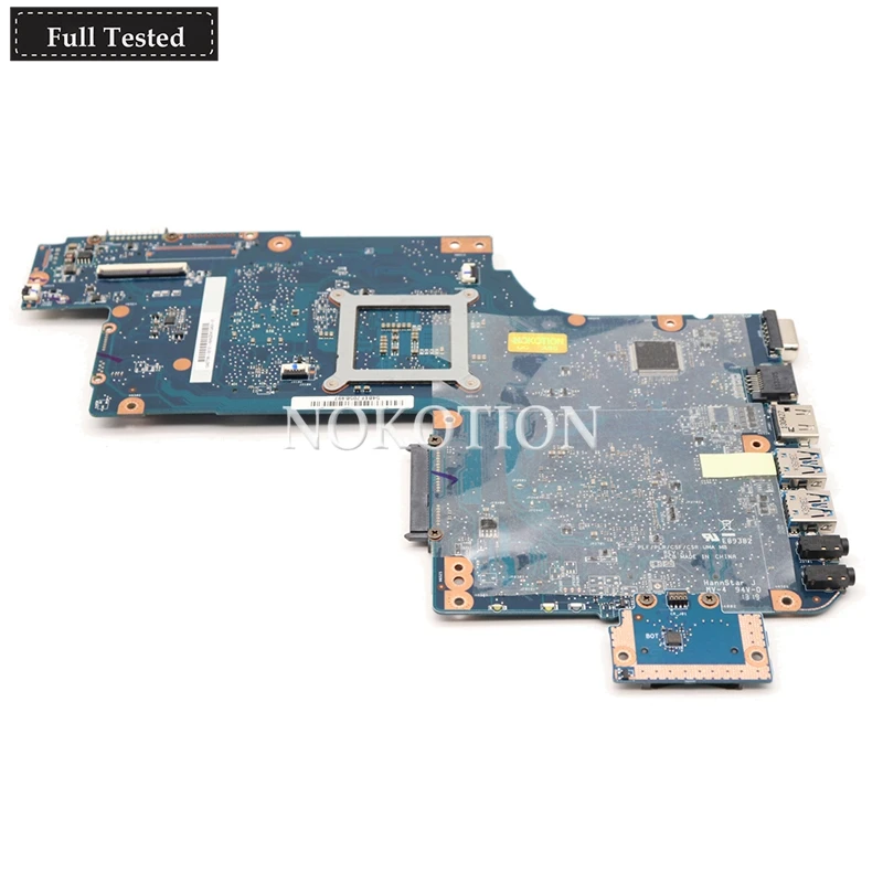 Материнская плата NOKOTION для ноутбука toshiba satellite C875 H000046310 HM76 GMA HD4000 DDR3 основная плата