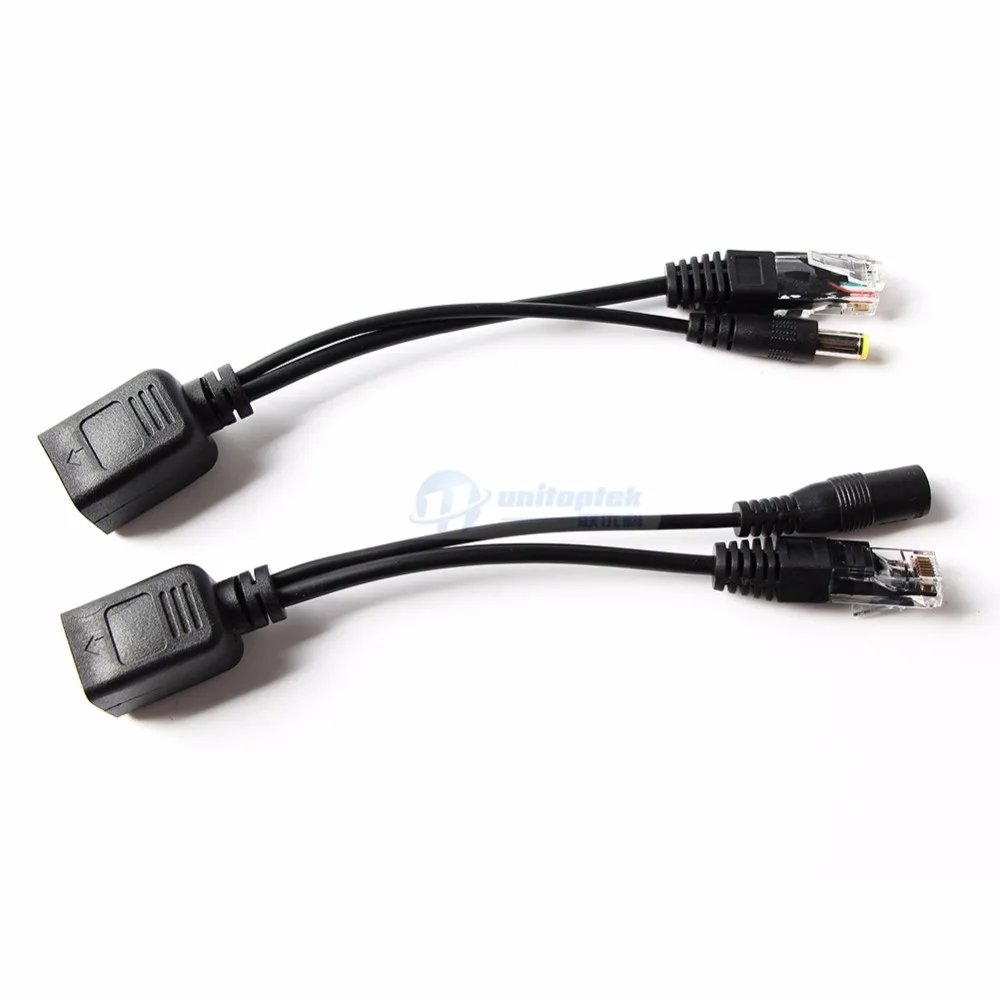  POE Splitter & POE Injector RJ45 To Power Input / Output Synthesizer Separator Combiner POE Adapter - 32822457825