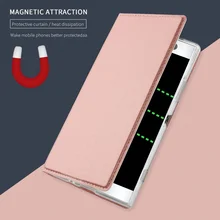 

DULCII for Sony Xperia XA2 XA2 Ultra Case Folio Leather Stand Shell with Card Holder Flip Cover for Sony Xperia XA2 Black Gold