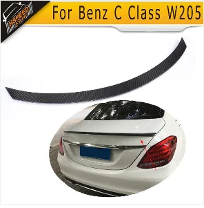 Углеродное волокно спереди Двигатель Bonnets Гуд Обложка для Mercedes-Benz W205 2015UP