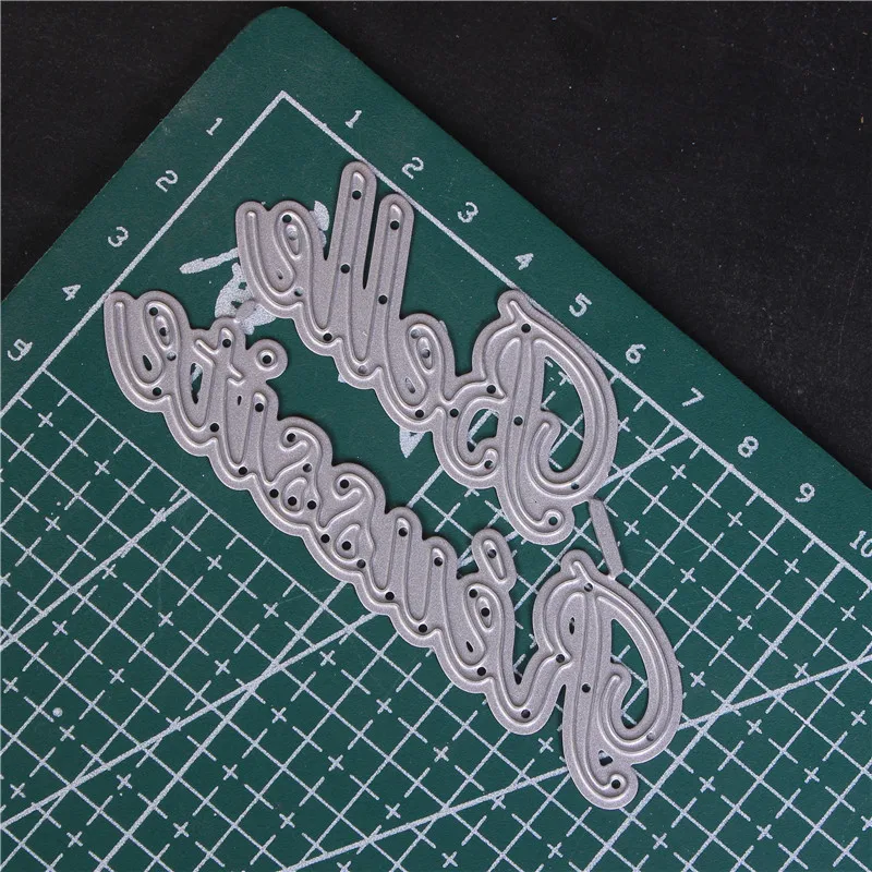 French word Metal Cutting Dies for Diy Scrapbooking Die Cut New Cuts for Paper Card Making Craft Embossing I love you