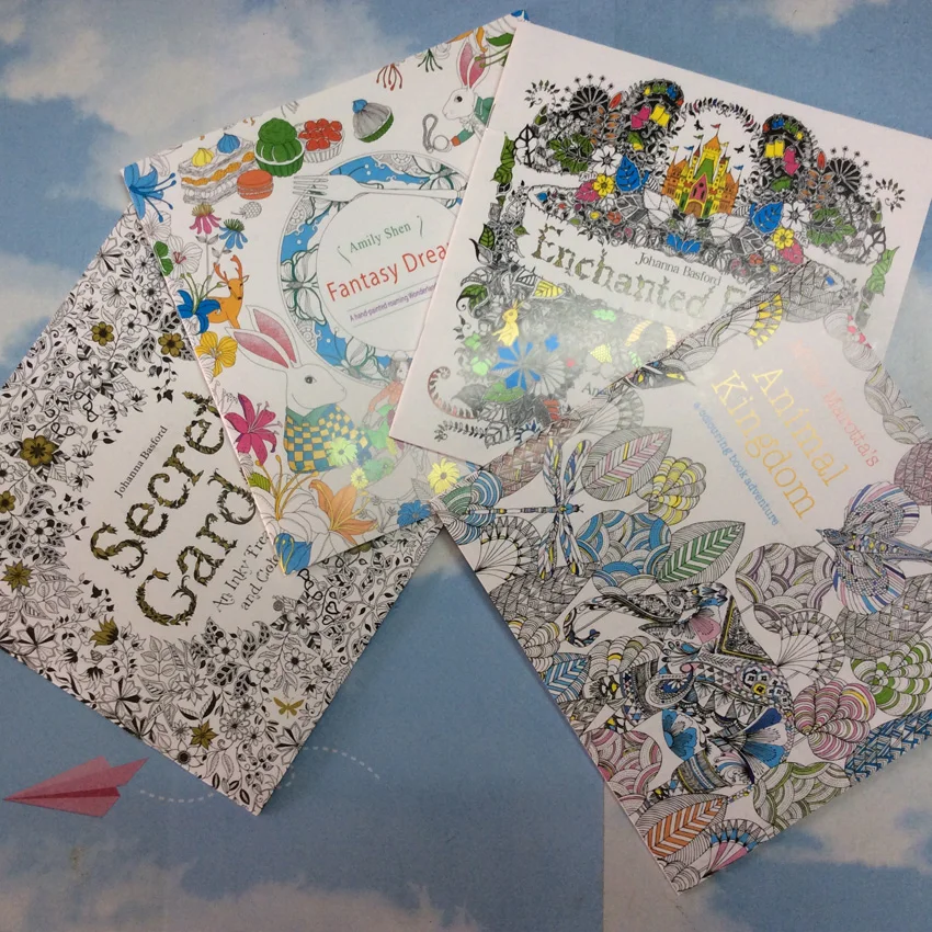Magic Garden Coloring Book