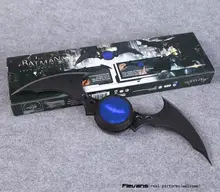 NECA DC Comics Batman Arkham Knight Batarang Replica Action Figure with Light Collectible Model Toy