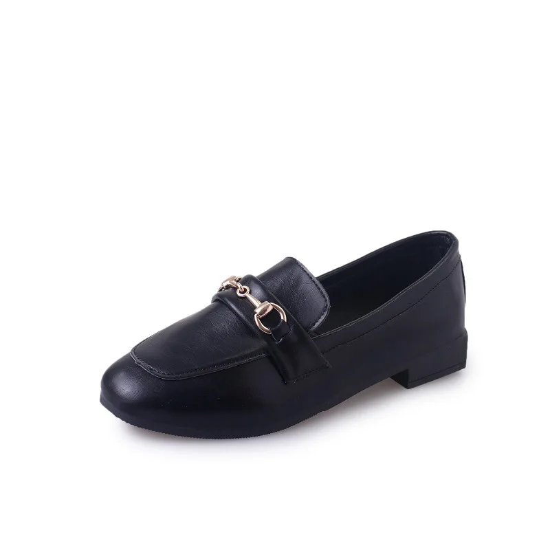 

OLOME 2019 Flat bottom single shoe female new Korean version of summer fashion with comfortable shallow-size women's shoes