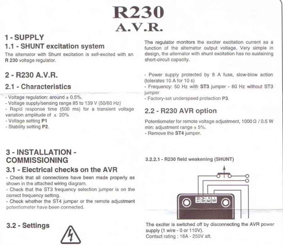 Us 56 05 5 Off Avr R230 For Leroy Somer Generator Automatic Voltage Regulator Drop Shipping Free Shipping With Track Number 12002933 R230 Head Avr