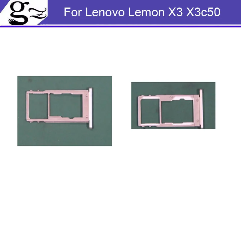 2 шт. sim-карты или слот палубе SD карты для lenovo лимон X/5 5 дюйма/Vibe X3 X 3 x3c50 x3c70