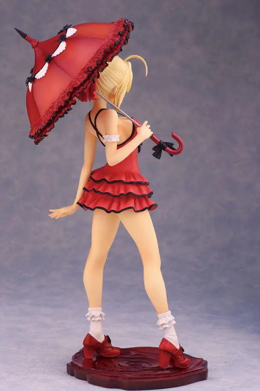 Красное платье Saber Nero аниме Fate Stay Night Figuras экшн фигурка Модель Коллекция игрушек