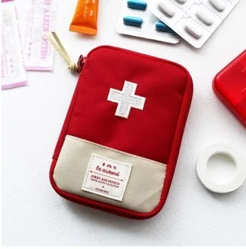 Пустая сумка для первой помощи, сумка для лекарств, мини-набор для хранения, переносная медицинская аварийная посылка