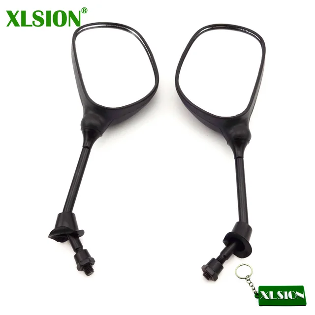 XLSION 8mm Rearview Mirror For Moped Scooter GY6 50cc 125cc 150cc Motorcycle ATV Quad Go Kart Pit Dirt Bike