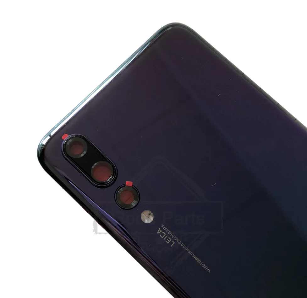 Задний корпус для huawei P20 Pro запасная часть задняя крышка батарейного отсека стеклянная панель Замена+ объектив камеры P20 Plus дверь