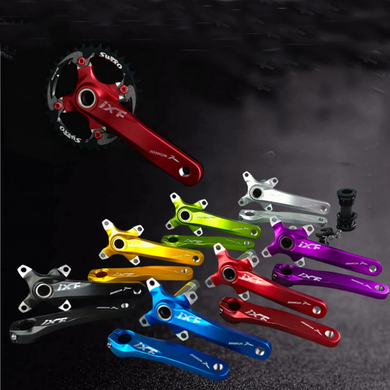 2017 Bicycle crank 104 mm BCD 170 mm bike connecting rods CNC light