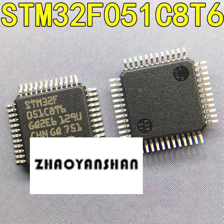 5pcs X STM32F051C8T6 32F051C8T6 LQFP-48 NEW Original Free Shipping | Электроника