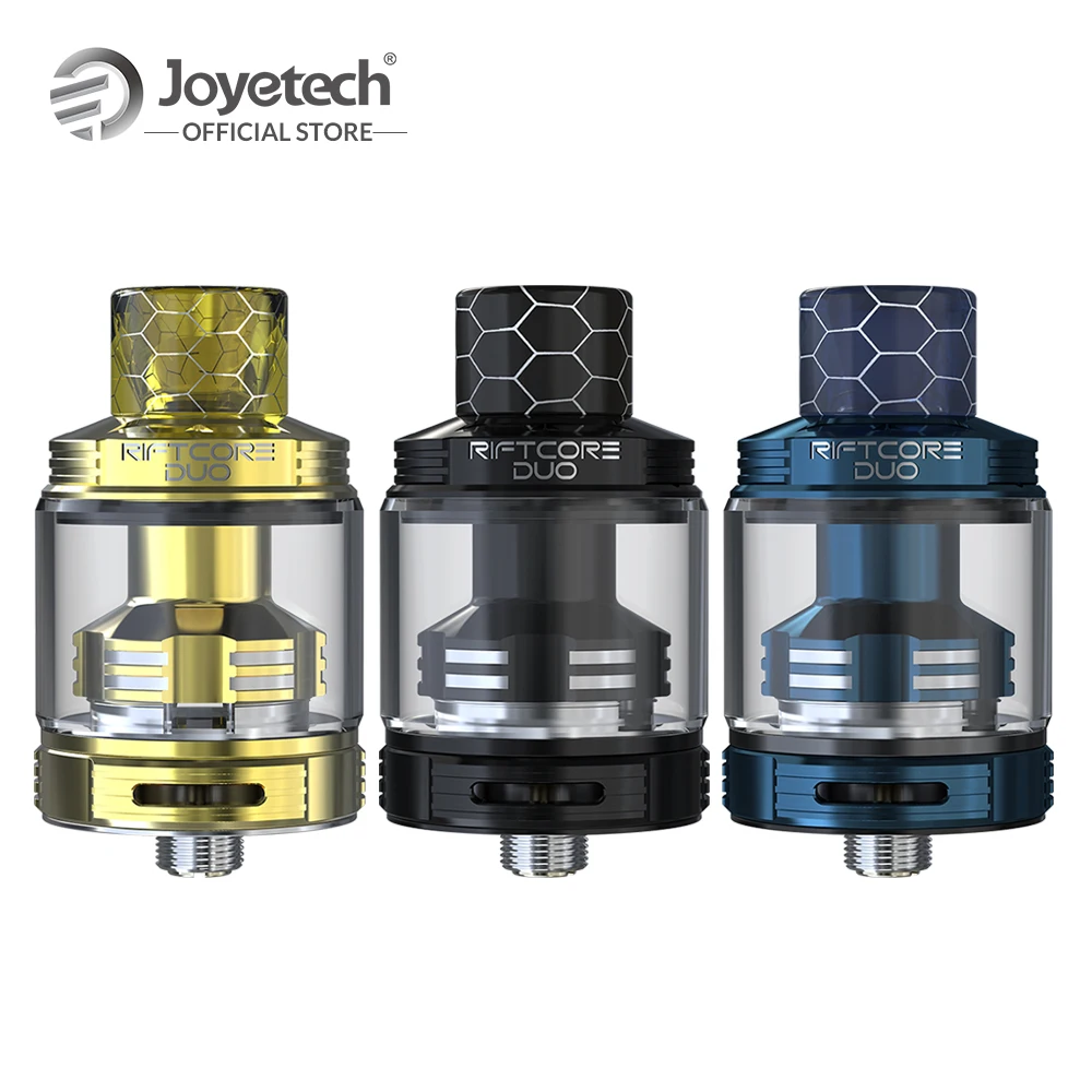 Original Joyetech RIFTCORE DUO Atomizer Coil less With 3.5ml Capacity Tank By Self cleaning