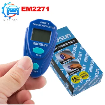 

EM2271 Digital Mini Coating Thickness Gauge Car Paint Thickness Meter Paint Thickness tester Thickness Gauge em2271 all-sun