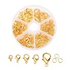 Semitree 100pcs Mixed Size Jump Rings & Lobster Clasps for DIY Making Bracelet Necklace Jewelry Making Findings Crafts Supplies ► Photo 1/6