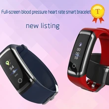 Водонепроницаемый Bluetooth SmartBand 24 часа Непрерывный монитор сердечного ритма фитнес-трекер Браслет Смарт-браслет для Android IOS