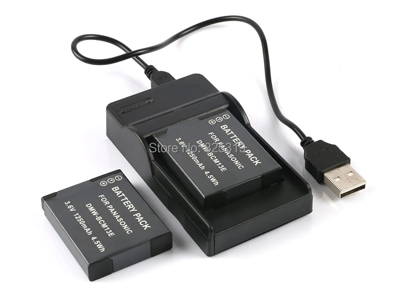 Big Discount 2PC DMWBCM13 Rechargeable Battery Pack Camera Batteries