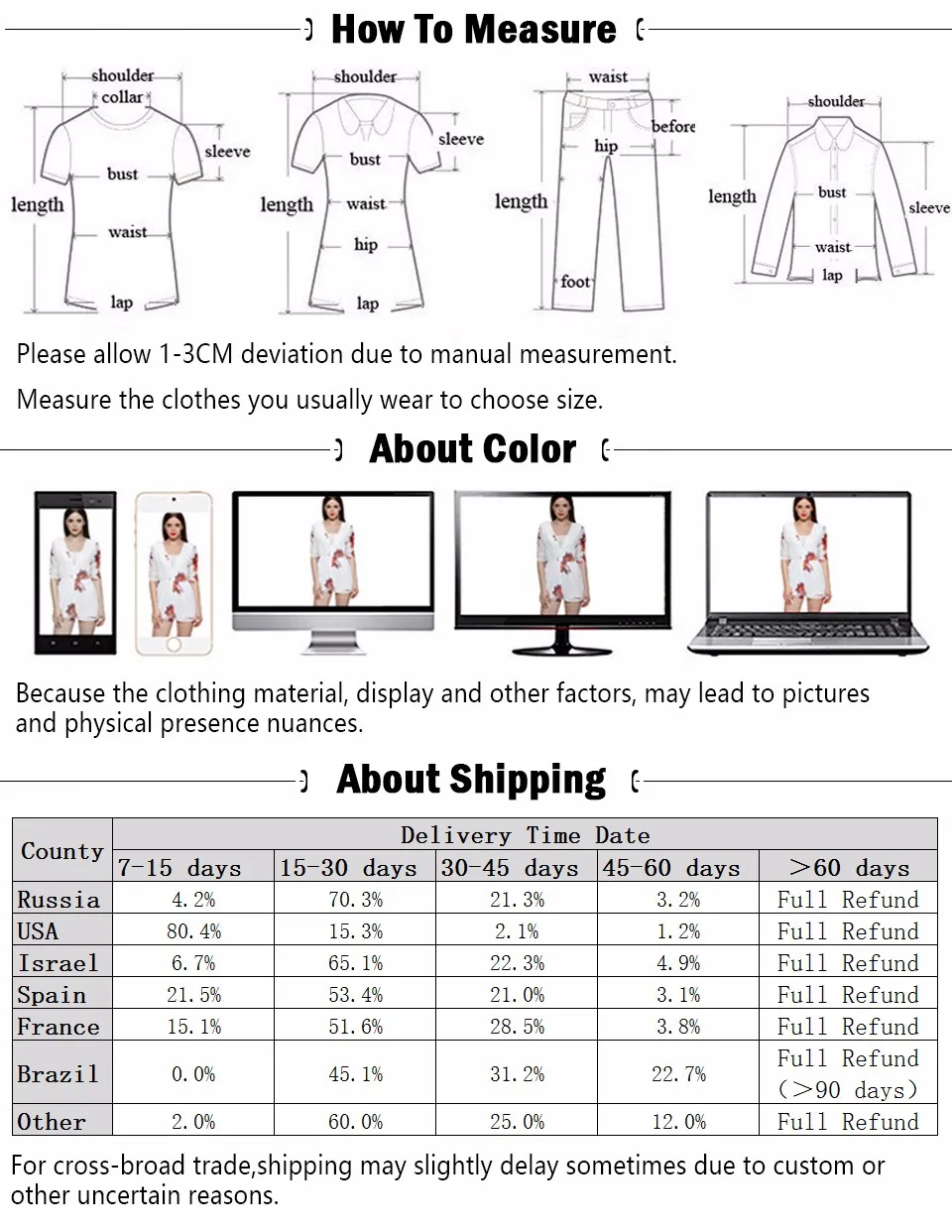 Color  Shipping