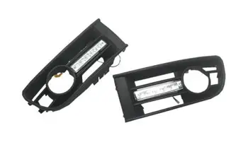 

Fog Light Grille with LED Day Time Running Light For Polo 9N