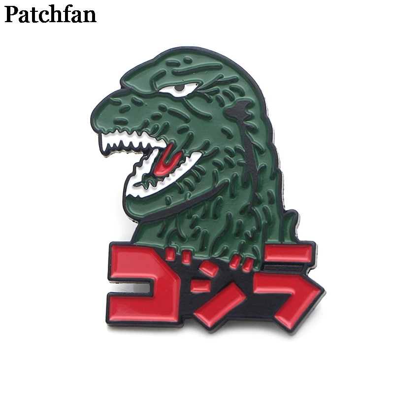 Patchfan динозавров из цинкового шпильки рюкзак гордость одежда медаль материал для