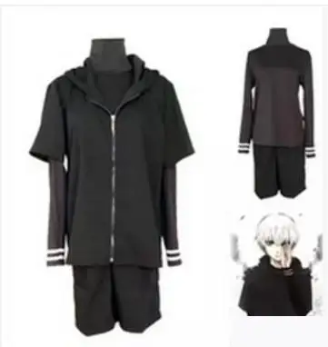 Kaneki Ken Anime Tokyo Ghoul White Unisex Clothing T-Shirt Casual Costume
