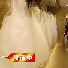 20 шт./лот Прозрачный свадебное платье пыли Чехол свадебное платье мешок/одежда крышка/пылезащитный чехол/Гренадин одежды сумка