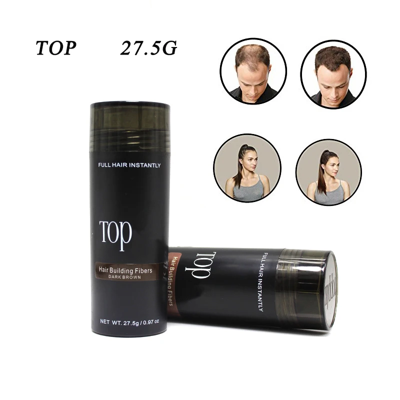 10pcs/lot 27.5g Top Hair Fibers Building Fiber Loss regrow Styling