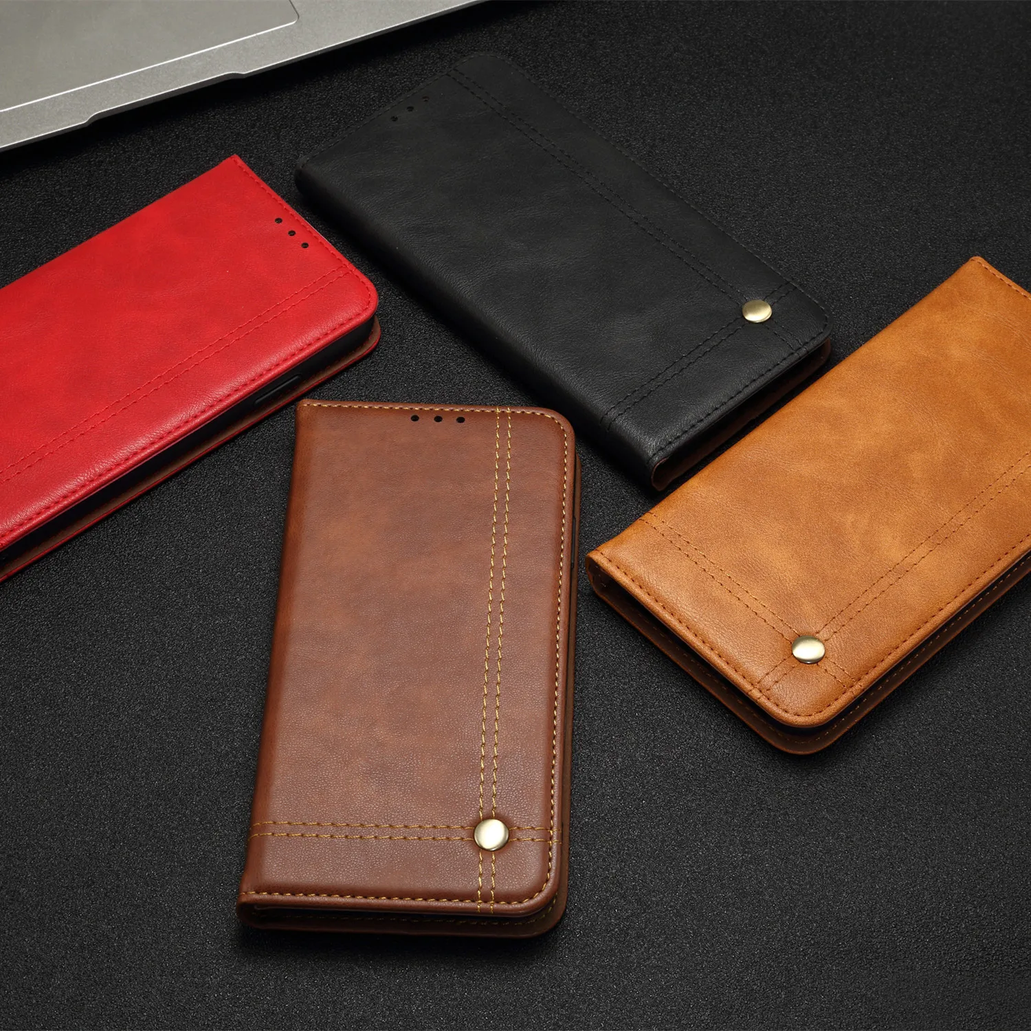 

Premium Leather Case For Samsung Galaxy A40s A3050 Case Retro Magnetic Flip Wallet Cover For Samsung Galaxy A40s Vintage Case