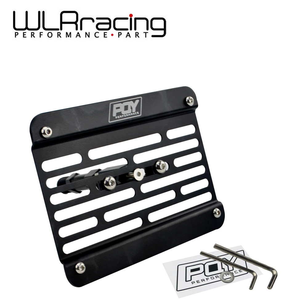 

WLR RACING - Multi Angle Tow Hook Mount WLR License Plate For BMW F 2014-UP with WLR Sticker WLR-LPF05
