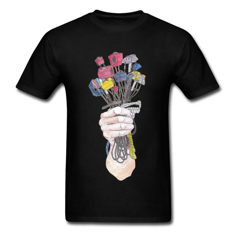 

Lasting Charm Flowers Of The Dolomite Strange Thing Black Sports T-shirt Men T Shirts O Neck Hand Painting Clothes Novelty