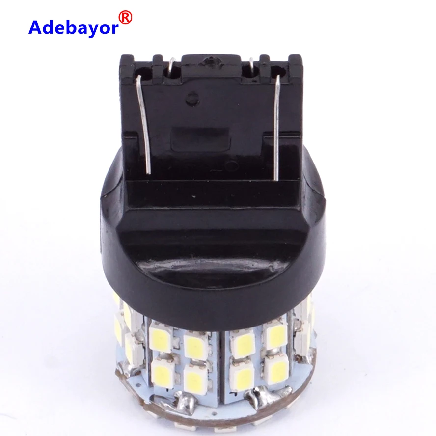 8 X T20 7443 W21/5 Вт тормозной Светильник лампы 3020 50 светодиодный 1206 SMD двойная