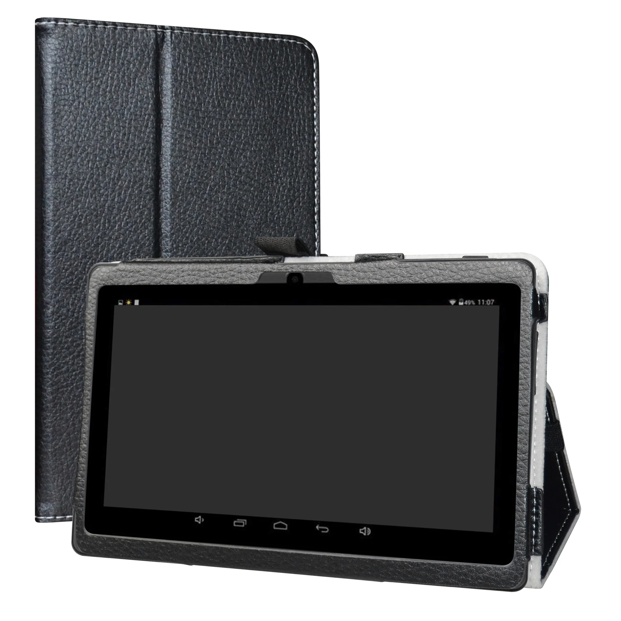 

Case For 7" iRULU X37 Android 8.1 Tablet Folding Stand PU Leather cover with Magnetic closure