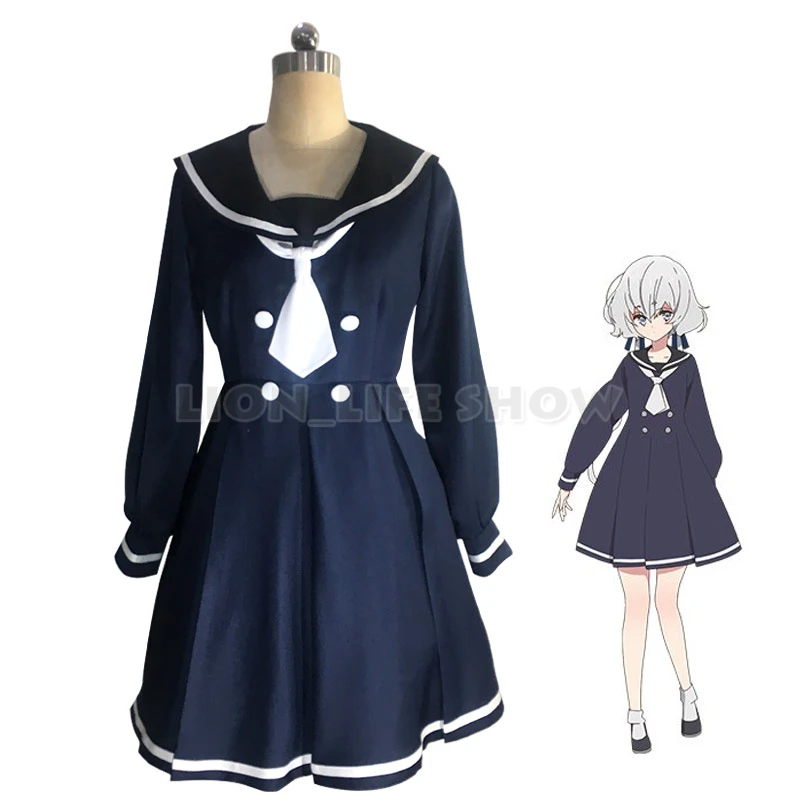 

Zombieland Saga Konno Junko Cosplay Costume School Uniform Women Dress Suit