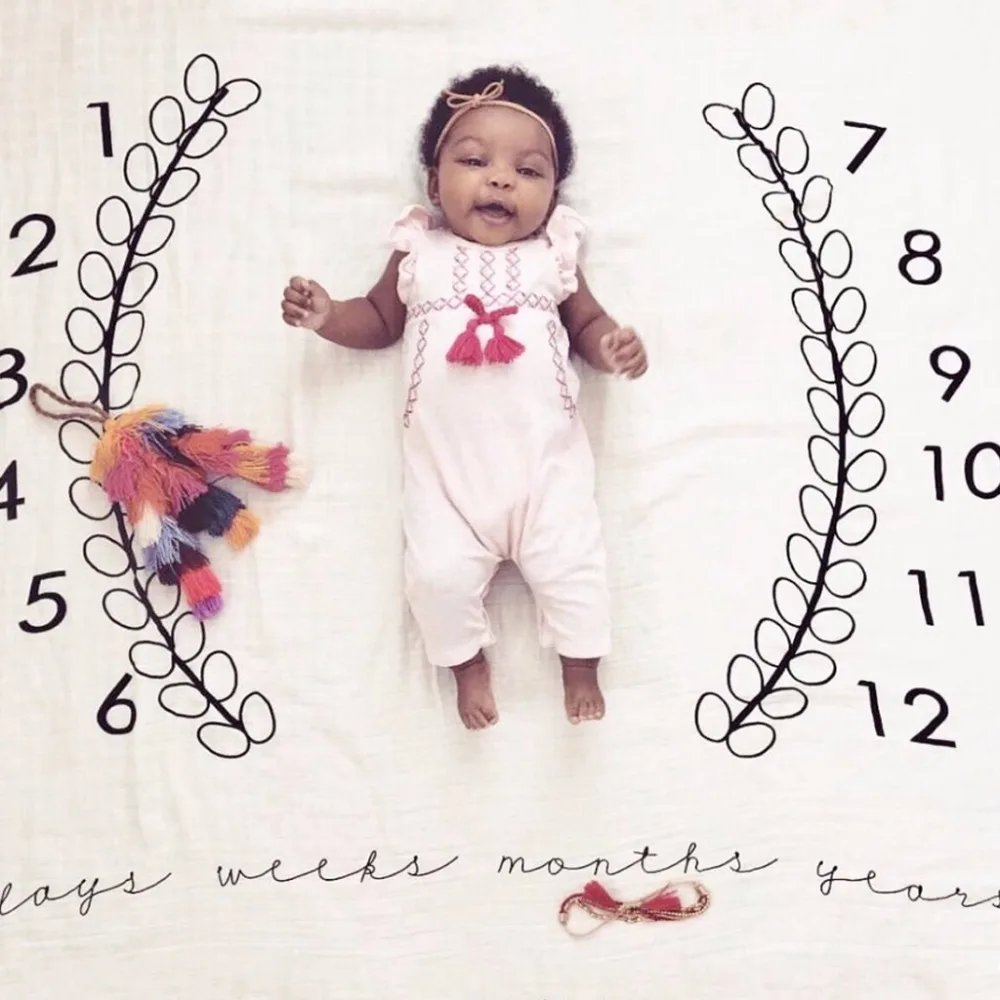 

Baby Blankets Swaddle Wrap Newborn Bathing Towels Soft Blanket DIY Infant Photography Props