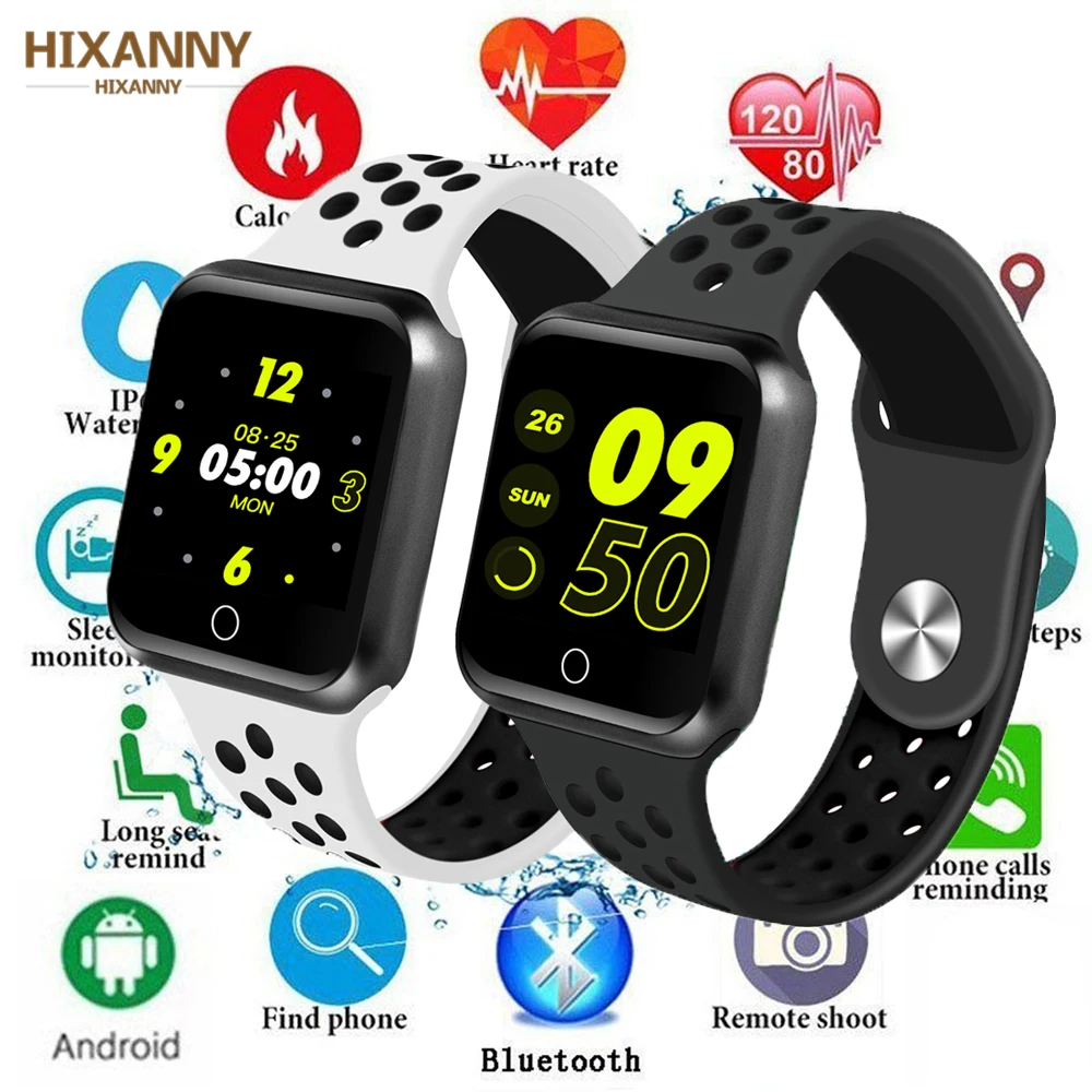 

Smart watch watches Men IP67 Waterproof 15 days long standby Heart rate Blood pressure Smartwatch Support IOS Android PK Z60 A1