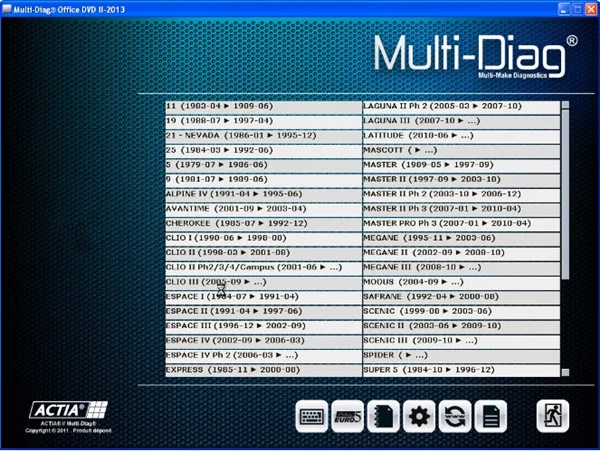 Actia Multi Diag 2013 Vci Serial Number