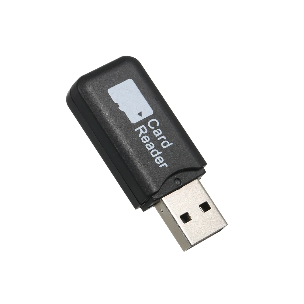 TF () Кардридер USB 2,0 Мини Портативный черный внешний вид кардридер компьютерные офисные принадлежности