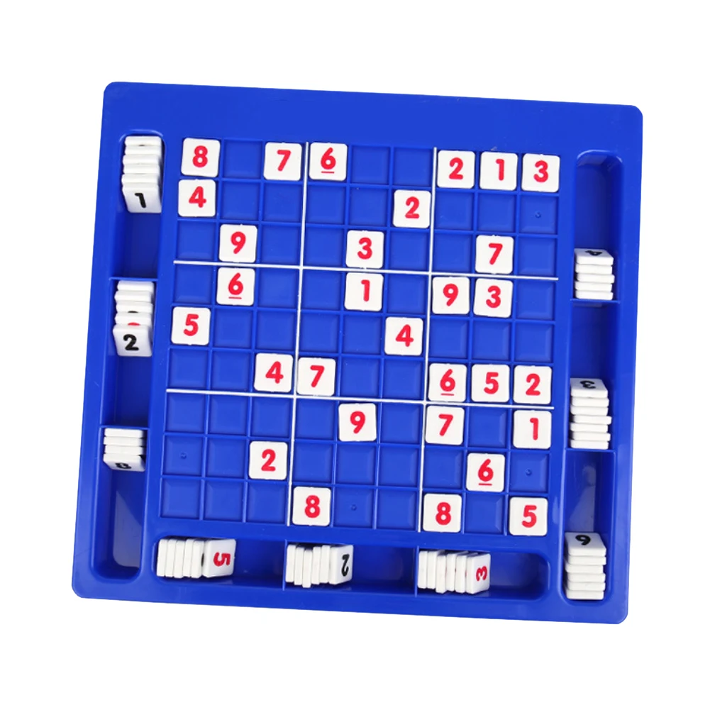 1 Набор Настольная игра игрушка детская головоломка сетка Sudoku шахматы настольная
