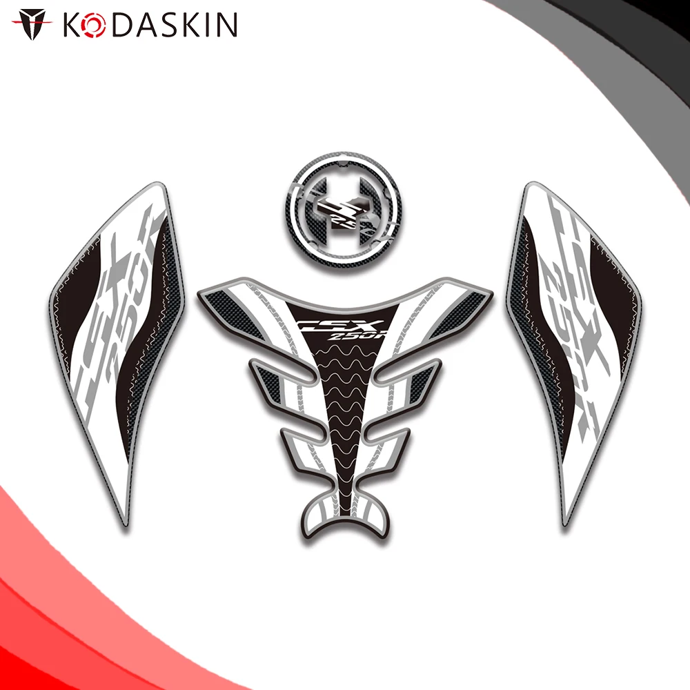 

KODASKIN Motorcycle Gas Cap Tank Pad Sticker Decal Emblem for SUZUKI GSX250R GSXR250