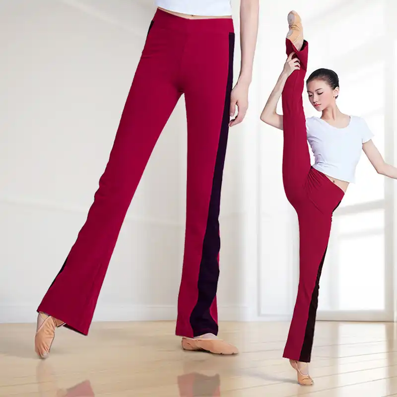 Phụ Nữ Quần ống Loe Nhảy Mua Mau Quần Rời Tập Yoga Chạy Bộ Quần Dai Cho Người Lớn Tập Gym Tập Thể Dục Ba Le Aliexpress